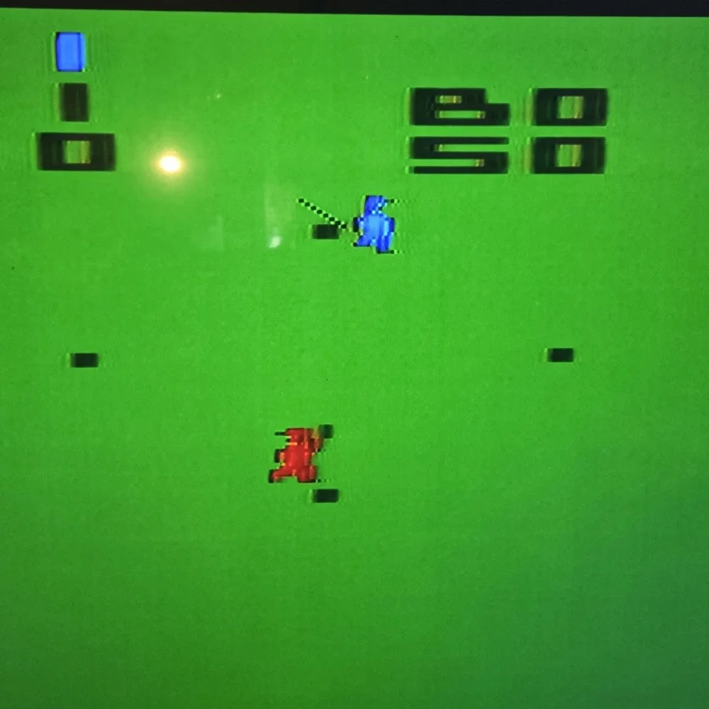 Home Run Atari 2600 Video Game Cartridge CX2623 Text Label Baseball‎ Tested